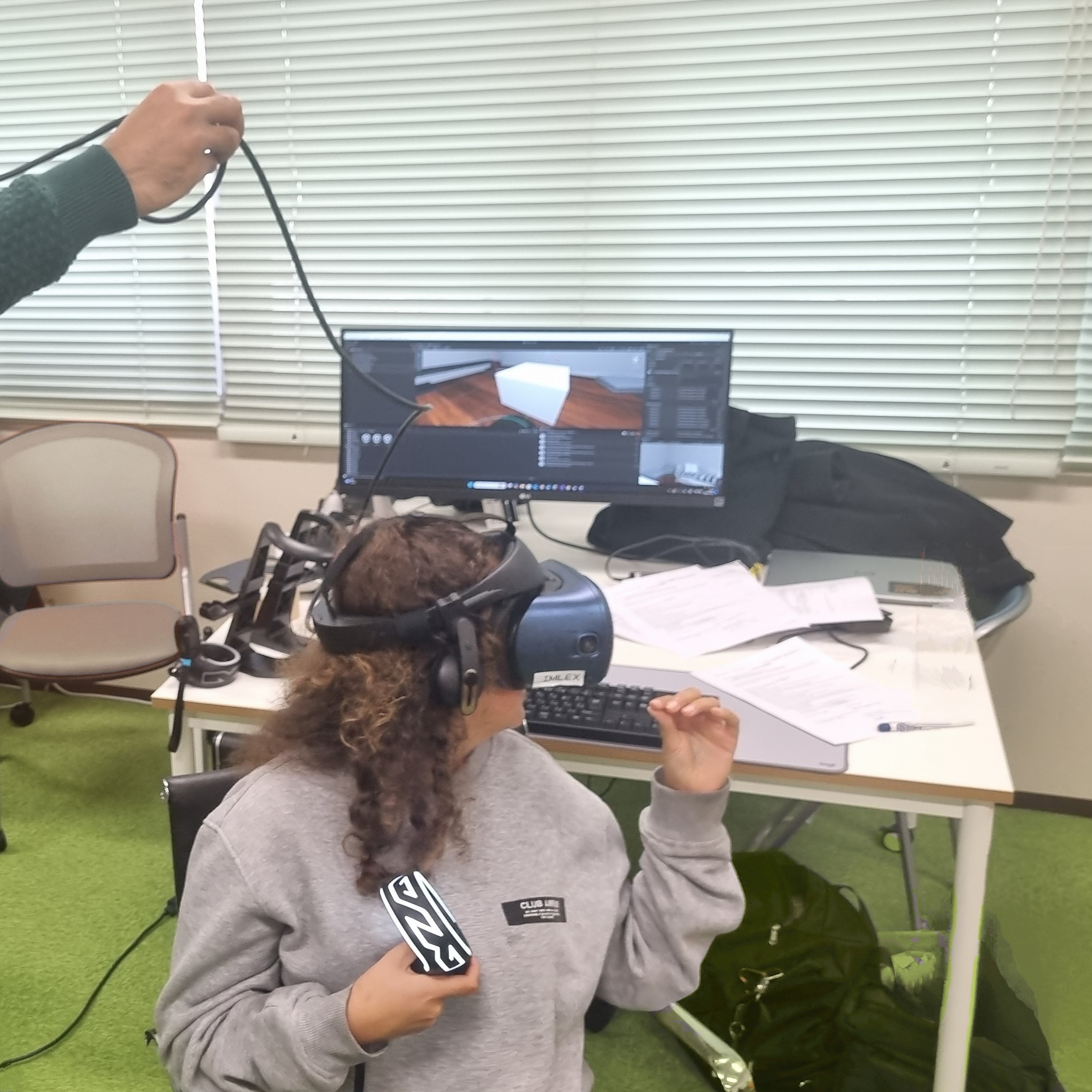 Experiment with participants.